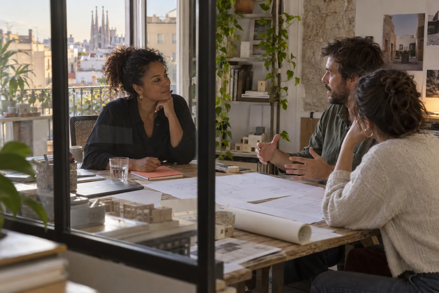 Reunión de descubrimiento con un cliente profesional
