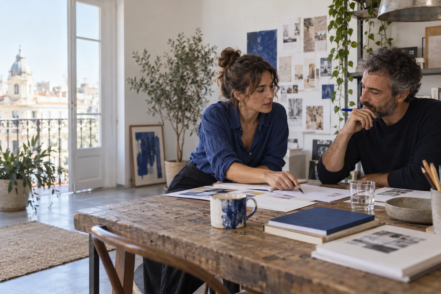 Profesionales españoles trabajan sobre una propuesta de servicios